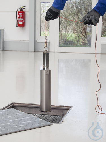 Tauchgefaess, V2A, 1000 ml, Hx&Oslash; 427x82mm...