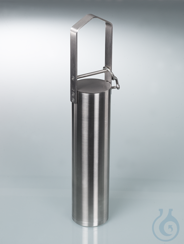 Tauchgefaess, V2A, 1000 ml, Hx&Oslash; 427x82mm...