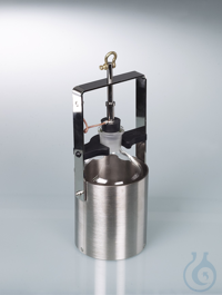 Dompelfles messing 1000 ml Met Easy-Click, veilige en praktische sluiting voor een snelle...