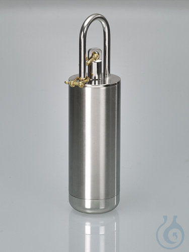 Immersion cylinder, brass, 1000 ml, hx&Oslash; ...