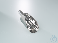 Schaufel Edelstahl, V2A, Inhalt 450 ml, Ø 75 mm Mit der Schaufel Edelstahl lassen sich Proben von...