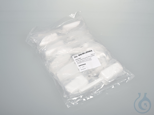 Schaufel LaboPlast, Einweg, PS, 100 ml, mit Deckel