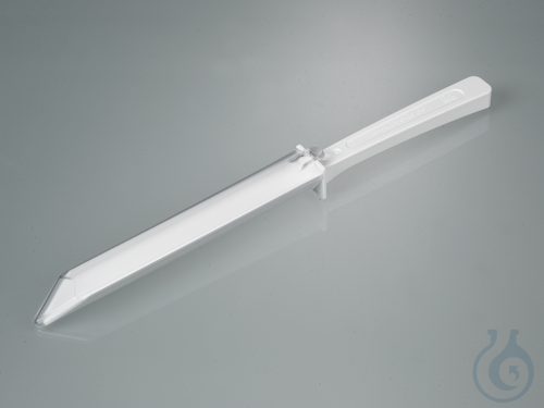 Spatel LaboPlast, Einweg, PS, 150 mm, mit Huelse