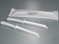 Spatula LaboPlast, single-use, PS, 150 mm The LaboPlast® disposable spatula made of polystyrene...