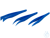 Pinza uso único, punta ancha, azul, PS, estéril