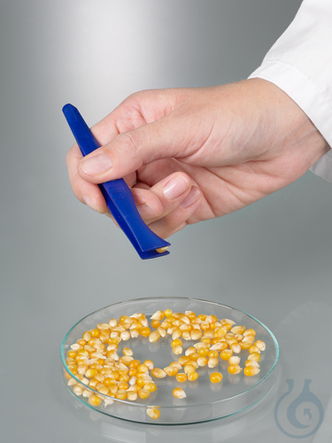 Sterile Pinzette, detektierbar, breite Spitze, PS