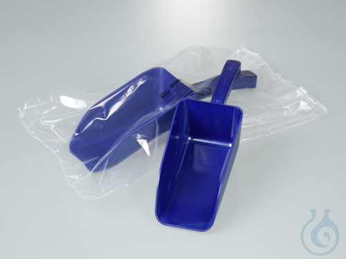 Detektierbare Schaufel, blau, PS, steril, 500 ml