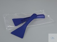 Racleur détectable, bleu, PS, stérile, 80 mm Les racleurs détectables SteriPlast® en polystyrène...