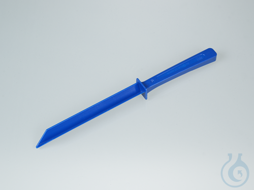 Spatel fuer Lebensmittel, blau, PS, steril, 150 mm