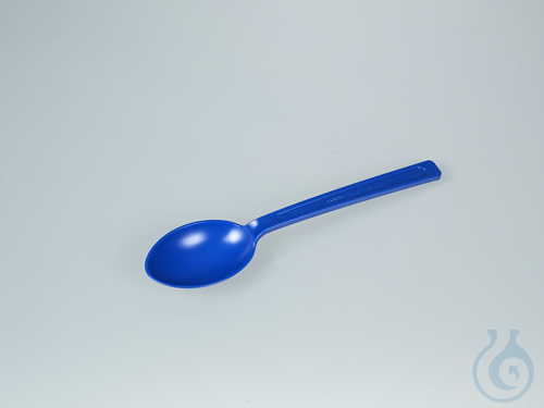 Loeffel fuer Lebensmittel, blau, PS, steril, 10 ml