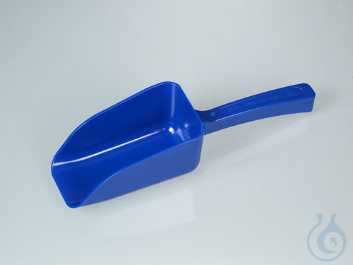 Lebensmittelschaufel, blau, PS, steril, 250 ml