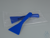 Rascador para alimentos, azul, PS, estéril, 80 mm