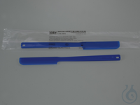 Spachtel für Lebensmittel, 192x20mm,PS blau,steril Der blaue Farbton kommt in natürlicher Form in...