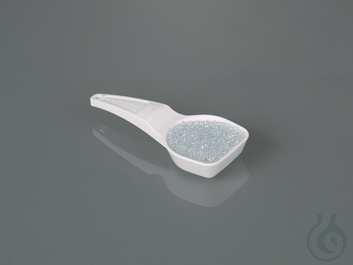 Dosing spoon set, PS, white (8 spoons 0,5-50 ml)