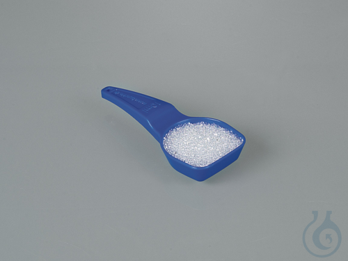 Dosing spoon set, PS, white (8 spoons 0,5-50 ml)
