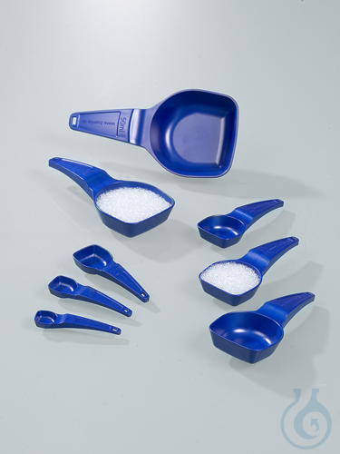 Messloeffel 25 ml, PS, blau detektierbar, steril