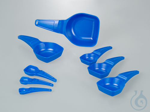 Messloeffel 10 ml, PS, blau, steril