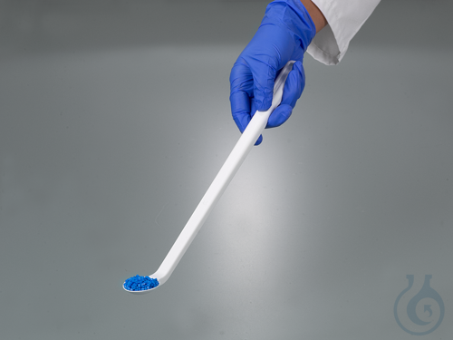 Sampling spoon, long handle, 5ml, PS,white,sterile