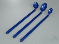 Detektierbarer Löffel, langer Griff, blau Ergänzend zum blauen Farbton haben diese Probenehmer...