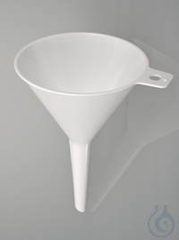 Einmal-Flüssigkeitstrichter Bio-PE, Ø 100 mm, weiß Einmal-Flüssigkeitstrichter Bio aus weißem...