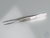 Pinzas de acero inoxidable, punta recta, 105 mm