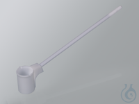 Schöpfer PTFE, 10 ml, ØxH 25x34 mm, Länge 155 mm Alle mediumsberührten Teile aus reinem PTFE,...