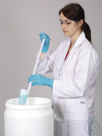 DispoLadle LaboPlast, HDPE, 500 mm DispoLadle is a sampling scoop specially designed for...