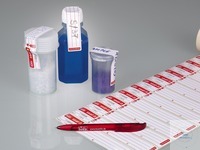 Seal-it security seal, red, LxW 178x30 mm Retention samples are kept to...