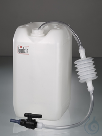 Suction Siphon with Stopcock, PE-LD/PVC/PP, conveying cap.: 9 l/min, immersion depth: 100 cm...