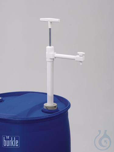 PTFE barrel pump Ultrapure w/discharge tube, 95 cm