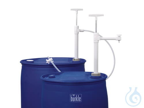 Fasspumpe Ultrarein PTFE mit Auslaufbogen, 95 cm