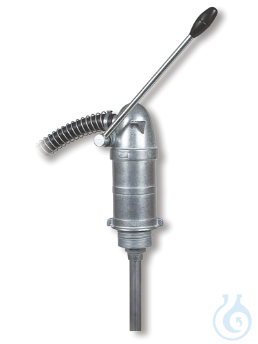 Handhebelpumpe Alu, elektr. leitfaehig, M64x4 /...