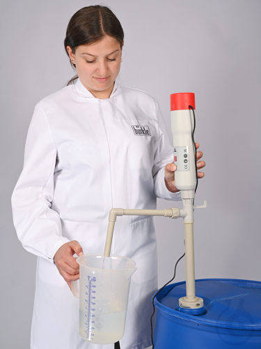 EnergyOne netzbetr. Fasspumpe m.Auslaufbogen, 70cm