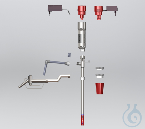 AccuOne barrel pump w/ discharge tube, 100 cm