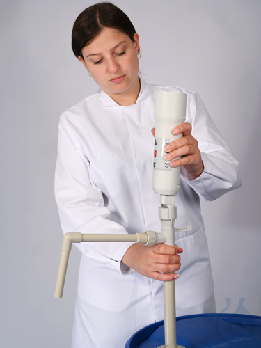 EnergyOne netzbetr. Fasspumpe m.Auslaufbogen, 70cm