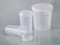 Probendosen, steril, PP, 300 ml, Schnappdeckel Die Probendosen steril werden per Bestrahlung...