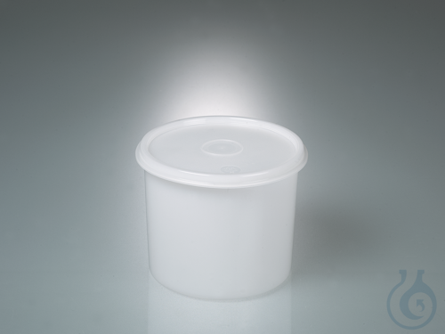 Allzweckdose rund, PE, 1000 ml, stapelbar, m.V.