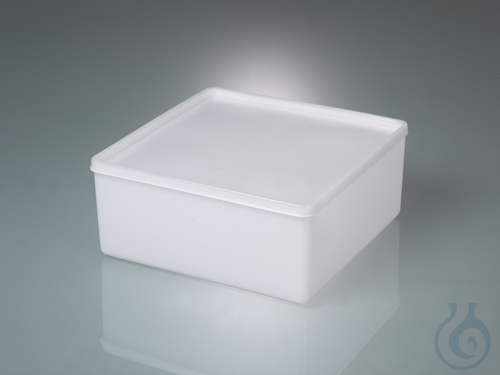 All-purpose box square, PE, 500ml, L:103 mm, w/cap
