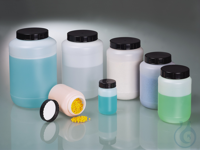 Weithalsdose rund, HDPE, 2000ml, Ø 126 mm, m.V. Die runde Weithalsdose aus transparentem HDPE...