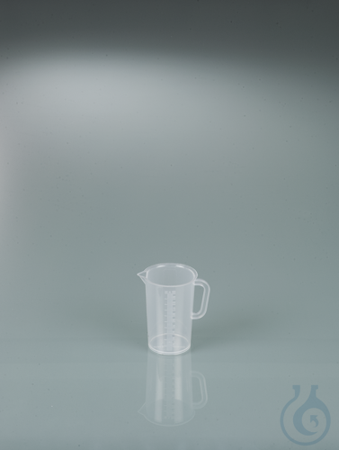 Messbecher mit Henkel, PP, 100 ml, transp. Skala