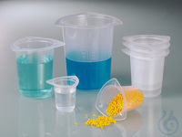 Pot doseur universel, PP,1000ml,lèvres d.versement Pot doseur universel avec graduation...