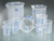 Laborbecher, Griffinbecher PP, blaue Skala Laborbecher nach ISO 7056, angelehnt an DIN EN ISO...