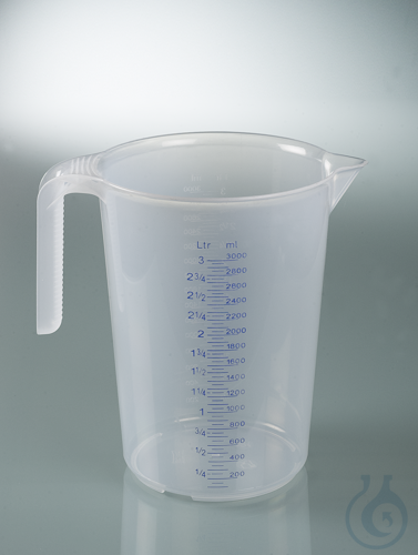 Messkanne Industrie, PP, 3000 ml, stapelbar
