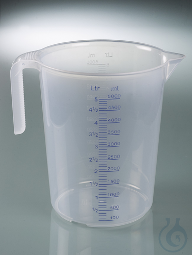 Measuring jug industrial, PP, 3000 ml, stacking