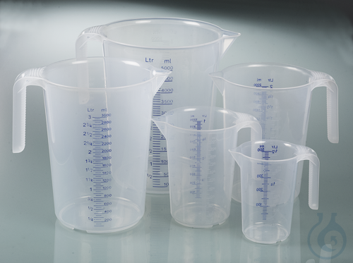 Messkanne Industrie, PP, 3000 ml, stapelbar