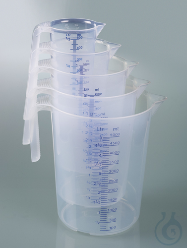Messkanne Industrie, PP, 2000 ml, stapelbar