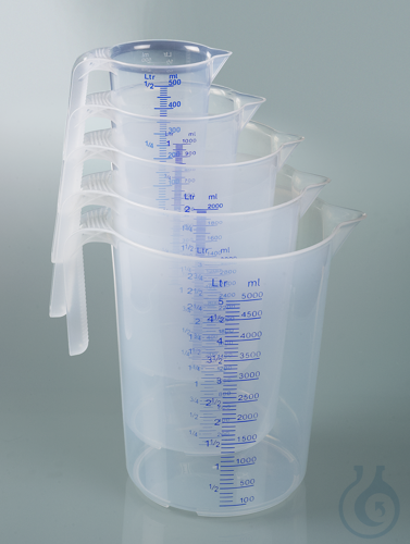 Messkanne Industrie, PP, 3000 ml, stapelbar
