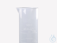 Graduated cylinder PP, transp.scale, categ.B, 50ml Measuring cylinder, tall shape, according to...