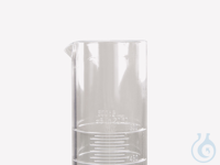 Messzylinder, SAN glasklar, Klasse B, 1000 ml Messzylinder, hohe Form, nach DIN 12681 (Glas)/ISO...