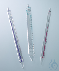 Single-use pipette, PS crystal clear, sterile,50ml Pipettes made of plastic are particularly...